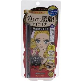 Heltinde Make af Kissme Vandt?t glat flydende eyeliner Japansk ?jenmakeup til smudge-fri Super Keep Brown Black