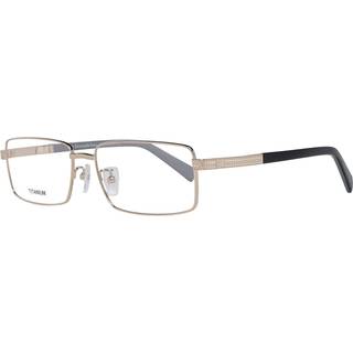 Ermenegildo Zegna EZ5094D Asian Fit 032 57 Briller Mænd Brun - Gold - 57mm