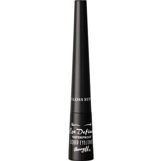 Barry M Eye Define Flydende eyeliner Skygge Super Gloss Black 2 ml - 2 ml