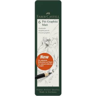 Faber-Castell Pitt Graphite Matt set 6 stk.