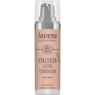 Lavera Make-up Ansigt Hyaluron flydende foundation No. 02 Cool Ivory 30 ml (3.600,00 kr / 1 l) - 30 ml