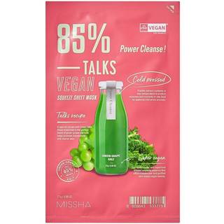 MISSHA Talks Vegan Squeeze Sheet Mask [Power Cleanse] 27 g