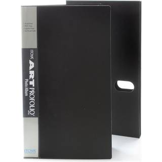 Itoya OL-120 ART PROFOLIO FOTOALISK 3 4X6 tommer fotos pr. Side med beskyttende ærme 120 Lommer sort