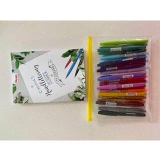Pentel SES15 Brush Sign Pen 24stk