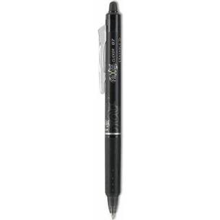Pilot 31450 Frixion Clicker Slettbar gelbl?k udtr?kkelig pen sort bl?k .7 mm dusin