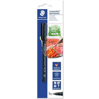 Staedtler Lumocolor permanent pen - sort (På lager i varehus)