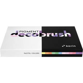 PIGMENT Deco Brush Marker Pastel Colors Set 12 Farben