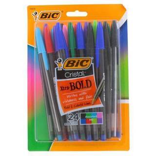 Bic Cristal Xtra Bold Stick Ballpoint Pens 1,6 mm Bold Point Assortered Colour
