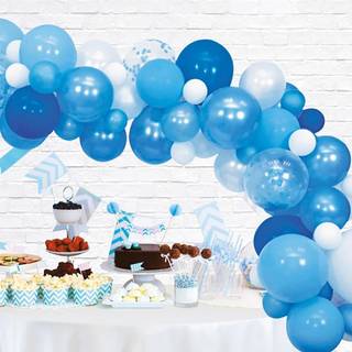 Balloon Arch/ Ballon Bue 4 Meter Blå Farver