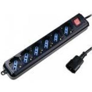 IC Intracom IUPS-PCP-6V Stikdåse 6-stik 16A 1.5m