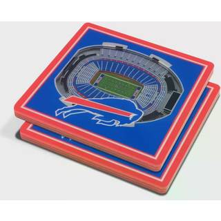 Youthefan NFL Buffalo Bills 3D Stadiumview Coasters - New Era Field