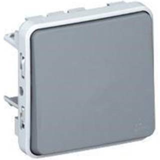 Legrand Plexo ip55 trykkontakt 10a grå