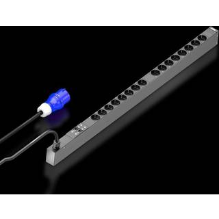 Rittal Pdu basic 32a/1p cee 16xcee7/3 schuko