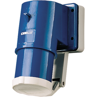 Mennekes Cee indtag indbygning, 16a4p9h230v, ip44