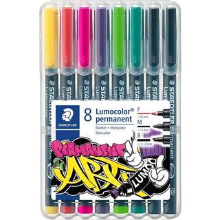 Staedtler Lumocolor Perm Fmb 8 ass/boks