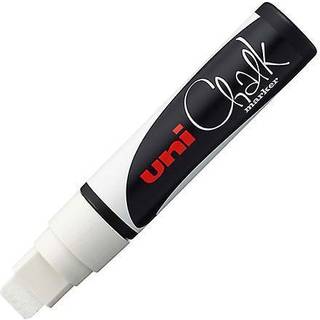 Uni Chalk Marker / PWE Serien / 0,9 mm. ... Hvid PWE-17K