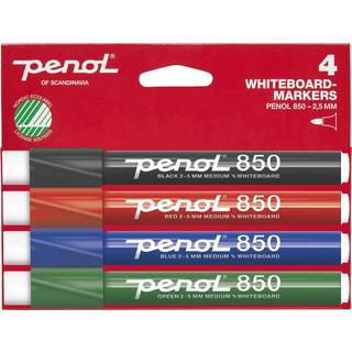 Penol 850 WB markers x4 ass. Farver