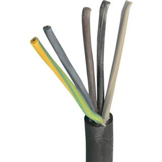 Gummikabel H07RN-F 5x2,5mm² - pr. meter