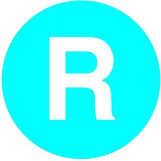 Eaton Trykflade blå "r"