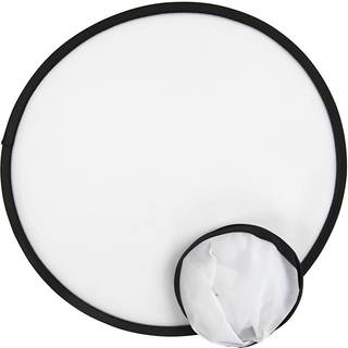 Sammenklappelig Frisbee 25 cm - 5 stk. Hvid