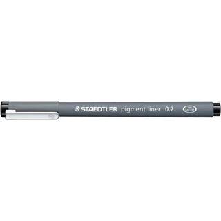 10 x Staedtler Pigment Liner fineliner 0,7mm sort