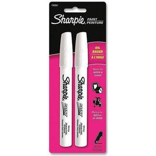 Sharpie Oil-baserede malingsmark?rer Medium Point White 2 Pack