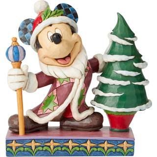 Disney Traditions Mickey "Jolly Old stk Mick" figur