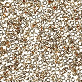 Rocaiperler i Rosaguld, 1,7 mm, 25g