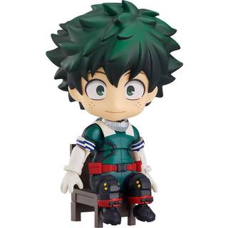 Godt smil min helt akademia: Izuku Midoriya Nendoroid Swacchao! Handlingsfigur Multicolor TY12561