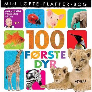 Alvilda Min løfte-flapper-bog - 100 første dyr