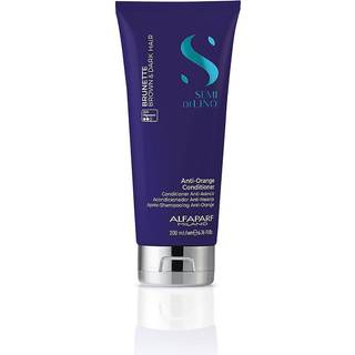 Alfaparf Milano Semi di Lino Brunette Toning balsam neutraliserer orange undertoner 200 ml - 200 ml