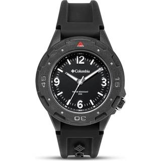 Columbia Exclusive Trailhead Quartz Black Dial Silicone Strap Watch CSS13-001