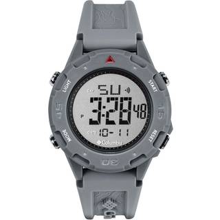 Columbia Exclusive Trailhead Quartz Digital Dial Grey Rubber Strap Watch CSS13-008