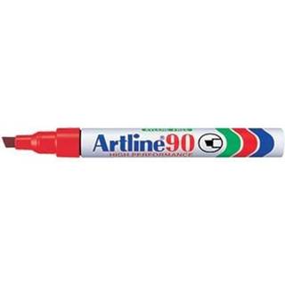 12 x Artline 90 marker 5mm rød