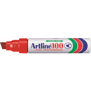 Artline 100 Permanent Marker | Rød