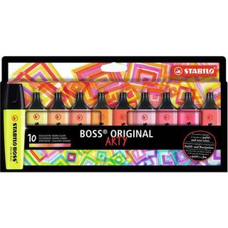 STABILO Boss Original Arty Highlighter - 10 pack - Warm colors