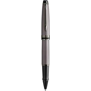 Expert Metallic Sølv RT Rollerball F Sort, Waterman 2119255