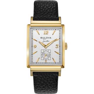 Bulova 97A158 Sølvfarvet/Læder