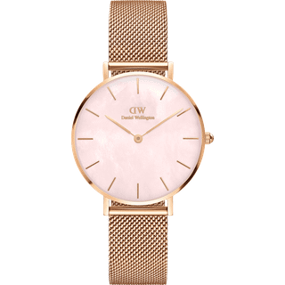Daniel Wellington DW00100516 Damenuhr Petite Melrose Pearl 32mm 3ATM
