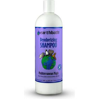 EarthBath Deodorizing Dog Shampoo - Bedste shampoo til ildelugtende hunde neutraliserer lugt lavet i USA - Middelhavsmagi med Rosemary 16 oz