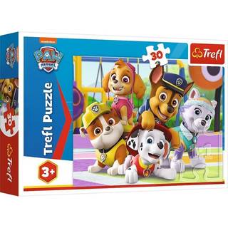 Trefl: Paw Patrol, Glade hunde - puslespil med 30 brikker