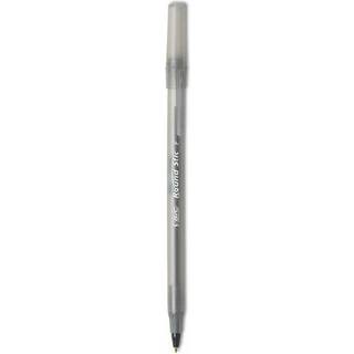 Bic Round Stic Xtra Precision Ball Point Pen Black 12 Pack