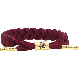 Rastaclat Original h?ndflettet bordeaux Merlot m?nds justerbare armb?nd til alle aldre