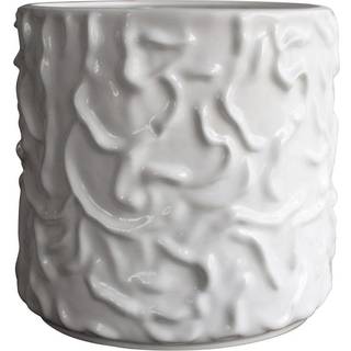 DBKD Swoon krukke/urtepotte Ø31 cm Shiny white