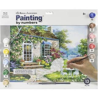 Royal & Langnickel - Paint by numbers, Spring Patio