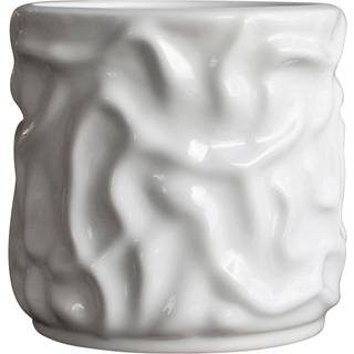 DBKD Swoon krukke/urtepotte Ø15 cm Shiny white