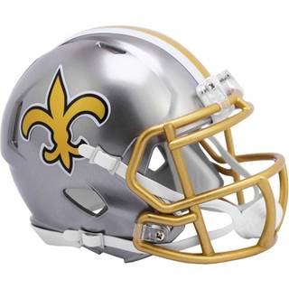Riddell New Orleans Saints NFL Flash Alternative Speed ???ini Fodboldhjelm