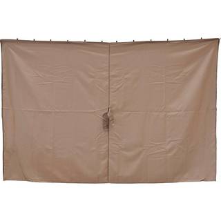 Hillerstorp, Vægge 195x350 cm sort/beige