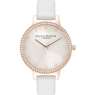 Olivia Burton Demi Blush Rose Gold Sparkle Watch - 34mm - Pink