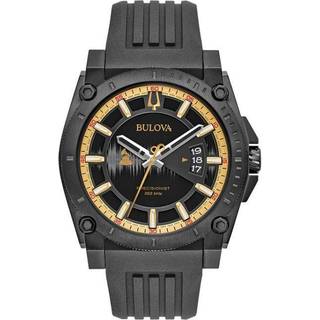 Bulova 98B294 Precisionist Grammy Edition Black Strap Watch - W09233